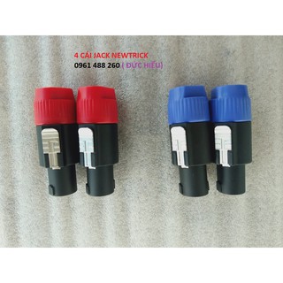 JACK NEUTRIK - BỘ 4 CÁI - DẮC CẮM THÙNG LOA