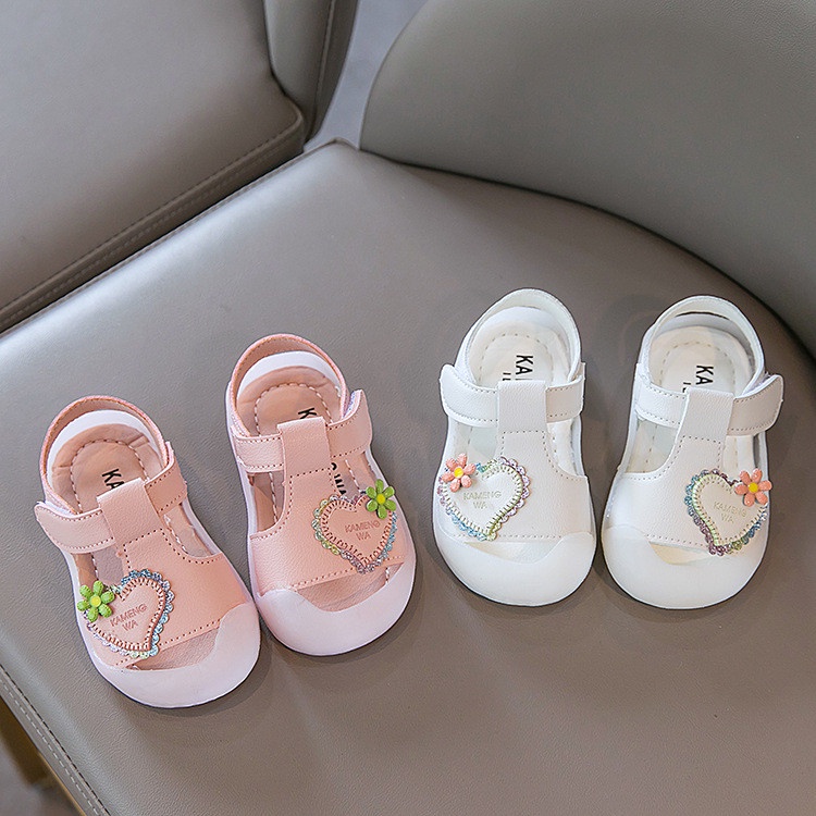 Sandal tập đi bé gái chống trơn, chống vấp