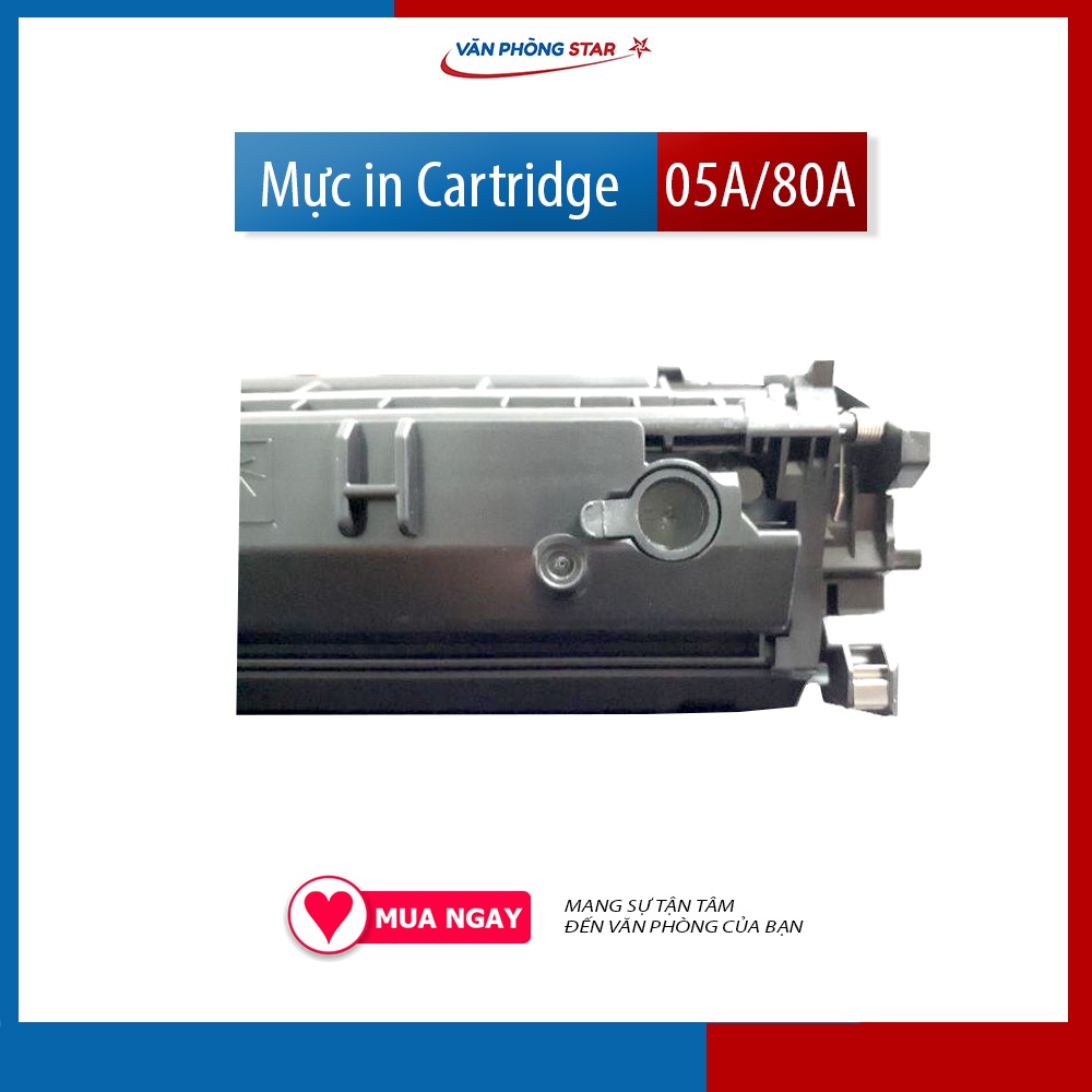 Hộp mực 05A 80A dùng cho máy in HP LaserJet P2035,2055/Canon LBP 6650/6650DN có lỗ đổ mực dung lượng 2700 trang in