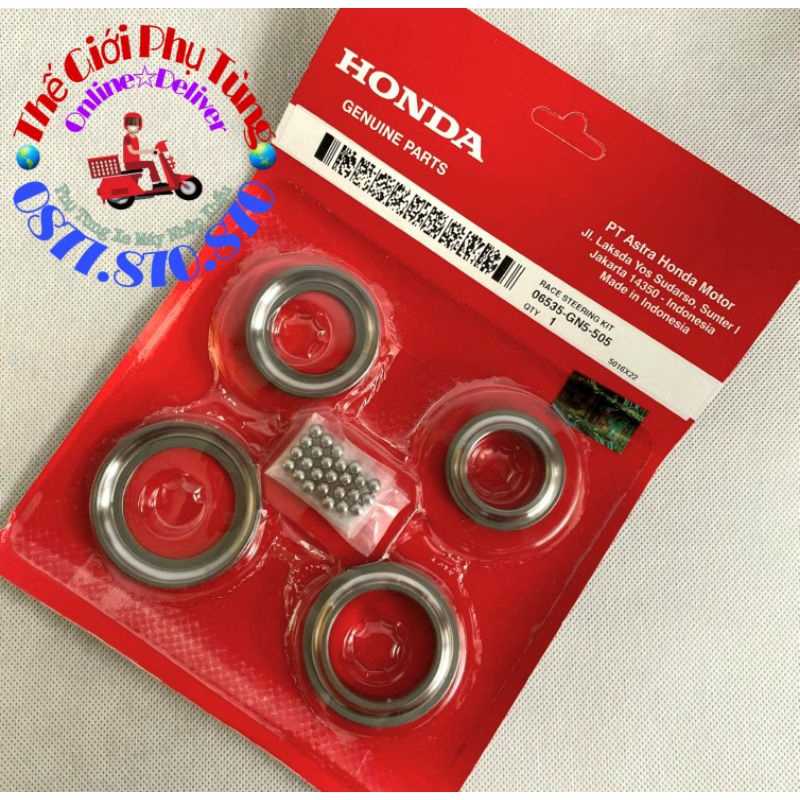 Chén cổ Vario, Click thái, Winner, Dream, Wave zin Honda - 06535-GN5-505