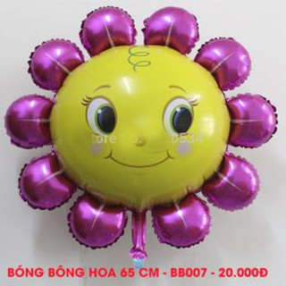 Bóng hình kẹo mút, hoa size trung