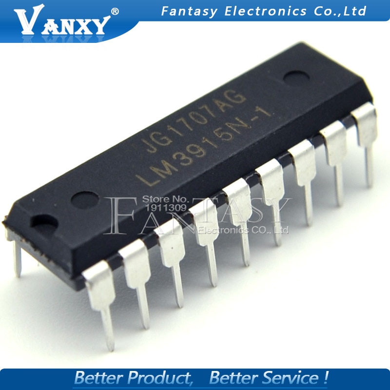 Bộ 5 Ic Chất Lượng Cao Lm3915N-1 Dip18 Lm3915-1 Dip Lm3915N Lm3915 Dip-18