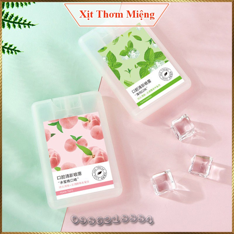 Xịt thơm miệng 6 vị thơm mát cho mùa hè, giảm mệt mỏi căng thẳng và tự tin thơm miệng