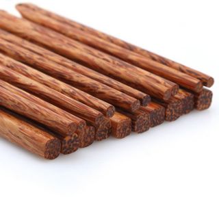 Bộ 10 đôi đũa dừa đá