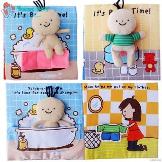 Sách vải 3D nhiều màu sắc cho bé