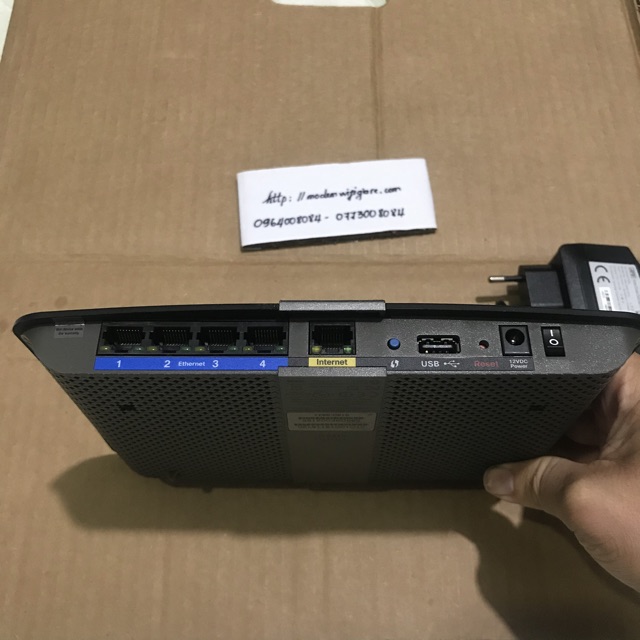 Bộ phát wifi linksys E4200 dualband N750mbps hàng qua sử dụng