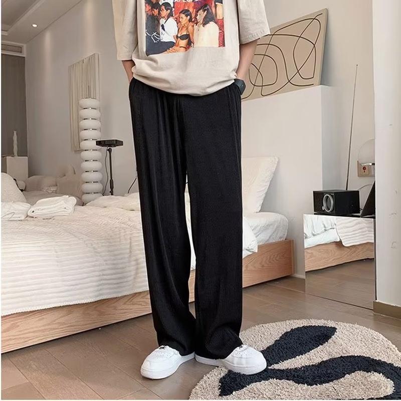Quần Dài Ống Rộng Màu Sắc Thời Trang Cho Nam Size M-5XL