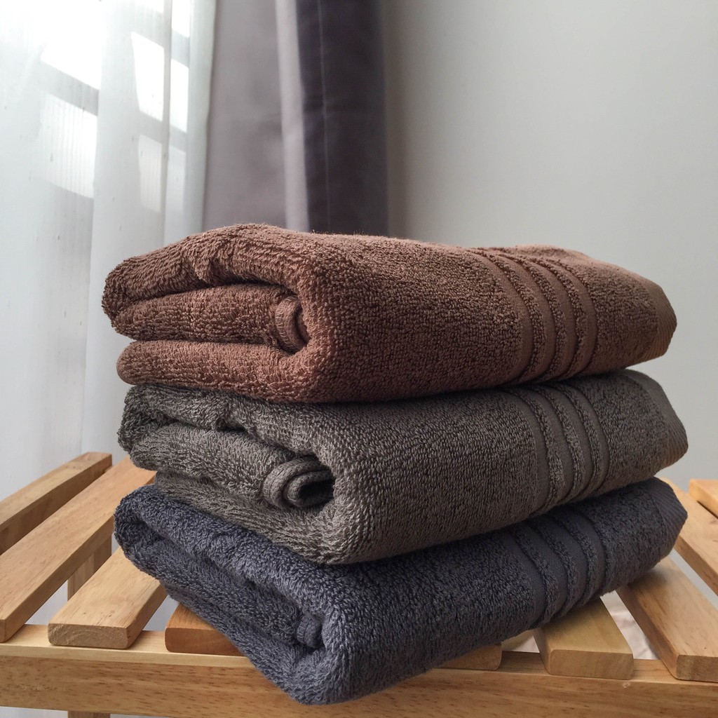 [SHOPEE TRỢ GIÁ ] 3 KHĂN COTTON CỠ TRUNG XUẤT HÀN ( HOTEL & SPA TOWEL - 한국 수출 호텔 타올 - KHĂN KHÁCH SẠN VÀ SPA CỠ TRUNG )