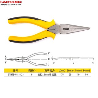 150mm Kiềm mỏ nhọn Stanley 84-031 (STHT84031-8)