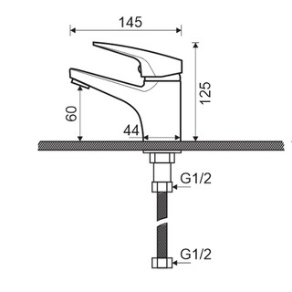 Vòi Lavabo lạnh Zento ZT2106