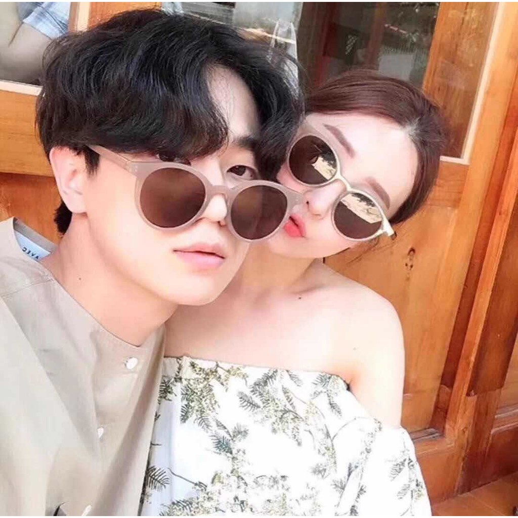 Kính mát Form Tròn nam nữ unisex 9782 Chống Tia Uv Cực Hot - Hata24h