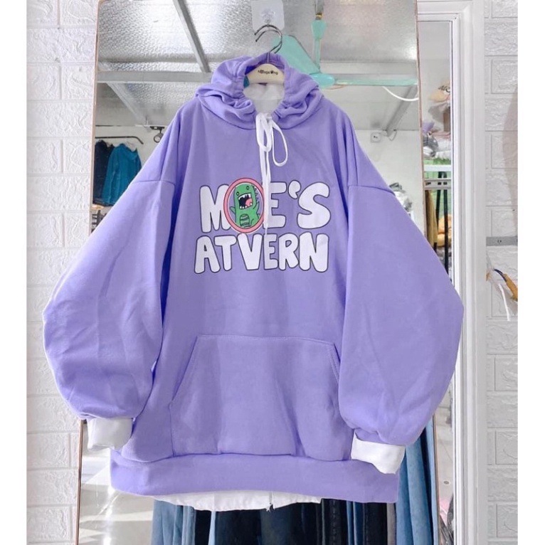 Áo khoác Hoodie form rộng sweater nỉ Ulzzang Moe's Atvern Hot trend Thời Trang Thu Đông siêu đẹp fanclupshop | BigBuy360 - bigbuy360.vn