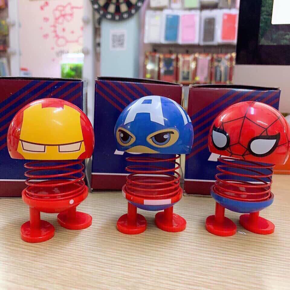 Thú nhún lò xo Avengers Emoji Thú Tiểu Hoàng Linh