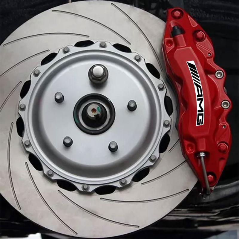 AMG Nhãn dán xe Mercedes Benz Kiếng chiếu hậu Tay nắm cửa Vô ăng Decal phản quang Phụ kiện ô tô Đối với C200 E260 S350L