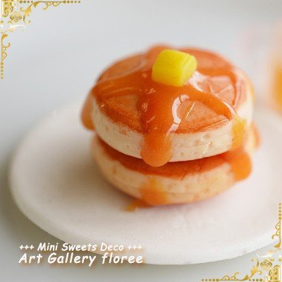 Khuôn bánh pancake mô hình thức ăn nhà búp bê dollhouse miniature silicone mold