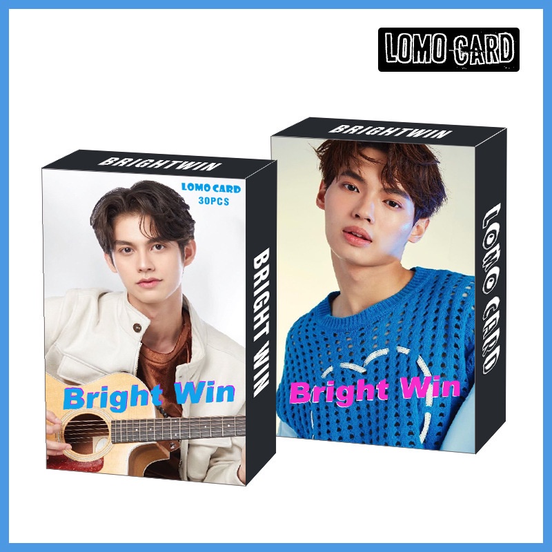 Set 30 Tấm Thẻ Ảnh LOMO F4 Thái Lan Họa Tiết OffGun Bright Win Hàng Mới Về