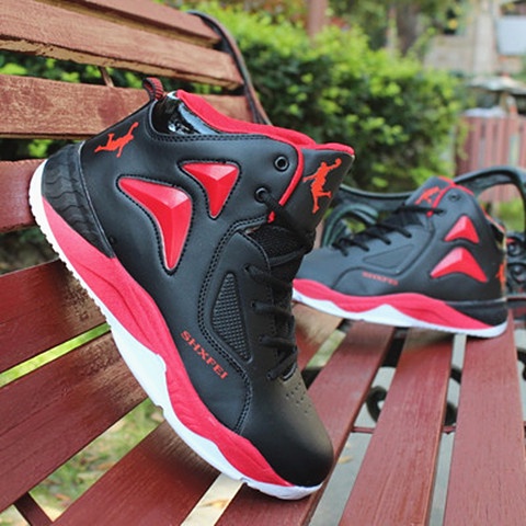 Giày sneaker bóng rổ cổ cao chống trượt chống sốc chống thấm nước phong cách Hàn Quốc cho nam