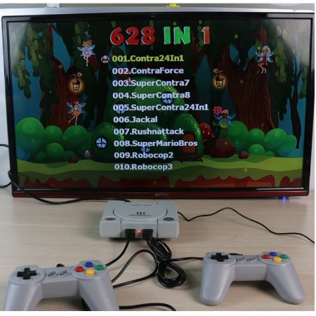 Máy chơi game 4 nút  HDMI cầm tay GameStation 628 trò chơi mới,dễ dàng kết nối,trò  chơi đa dạng-Bảo Hành 12 Tháng.