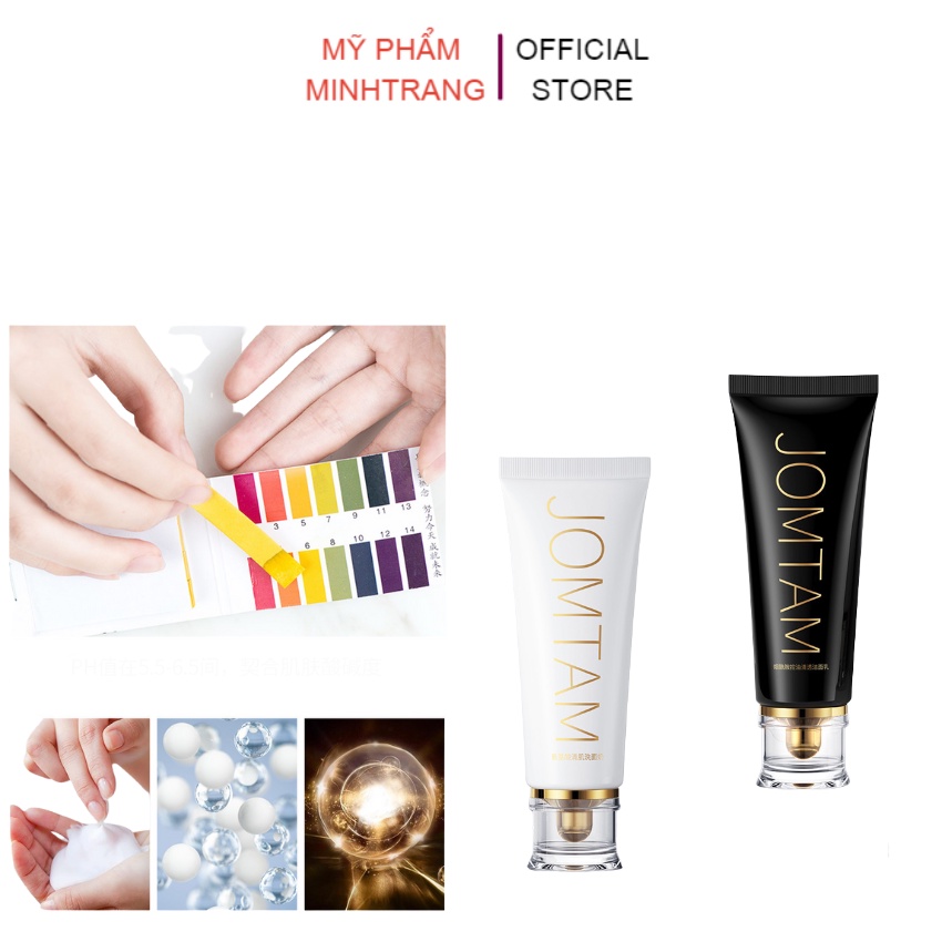 Sữa rửa mặt Jomtam 100g Acid Clear Muscle Cleanser sạch nhẹ nhàng bụi bẩn,ngăn ngừa mụn,giúp da trắng sáng,khỏe mạnh