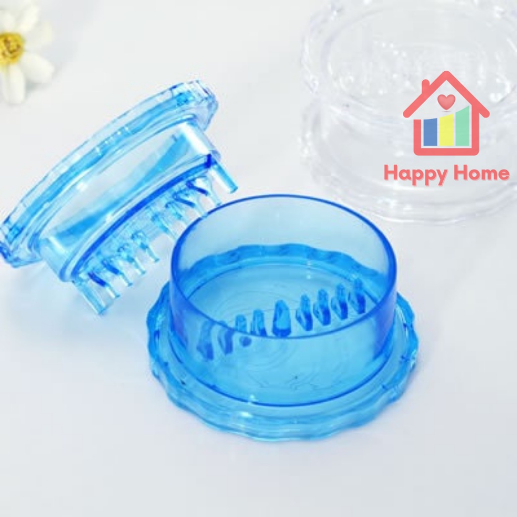 Cối xay tỏi, dụng cụ xay tỏi cầm tay mini đa năng nhựa siêu cứng Việt Nhật Happy Home