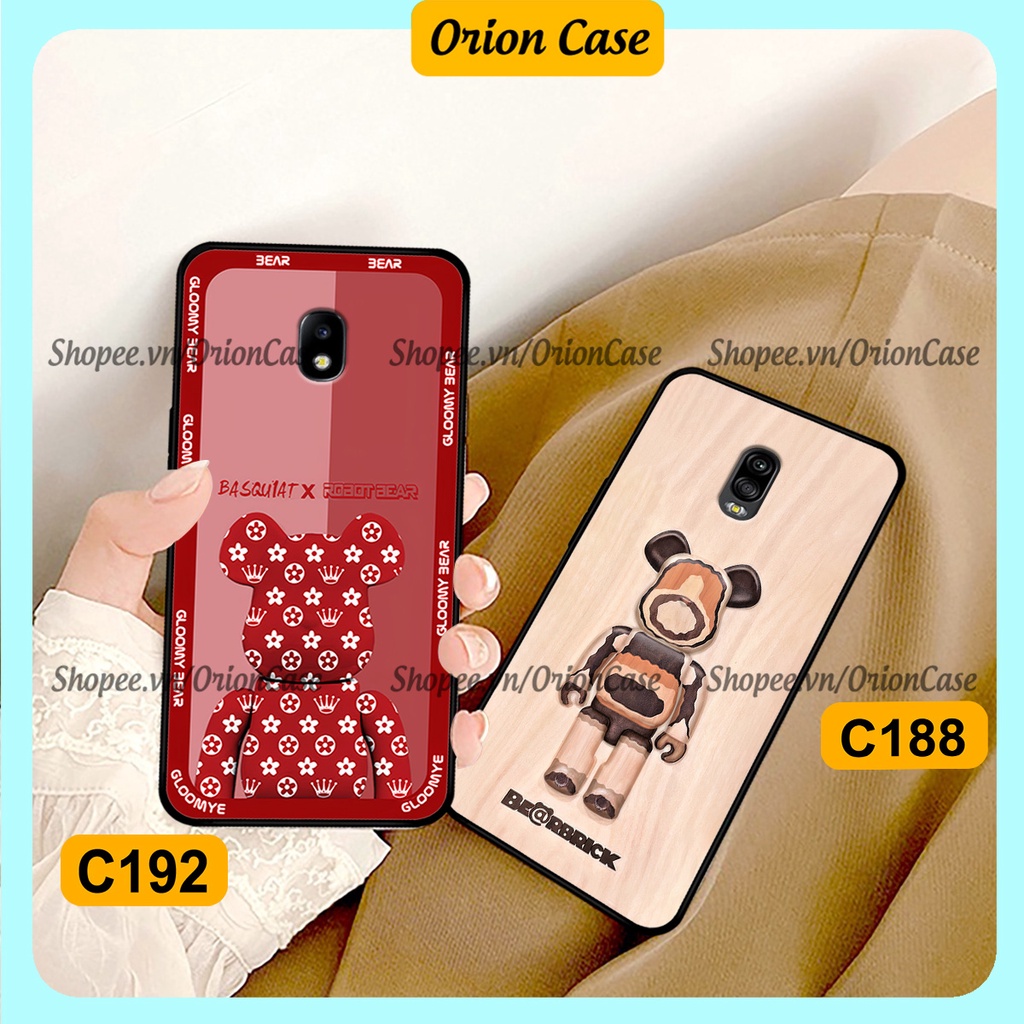 Ốp lưng Samsung J7 Pro - J7 Plus - J7+ in hình bearbrick 3D thời trang, cá tính. ốp chống sốc, bền đẹp