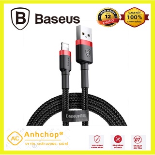 Cáp sạc Baseus Cafule Micro USB hỗ trợ cho các dòng Androi, sạc nhanh 2.4A dài 1m dây bọc dù chống đứt