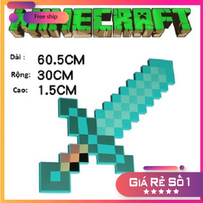 Kiếm đồ chơi Minecraft chính hãng an toàn cho bé