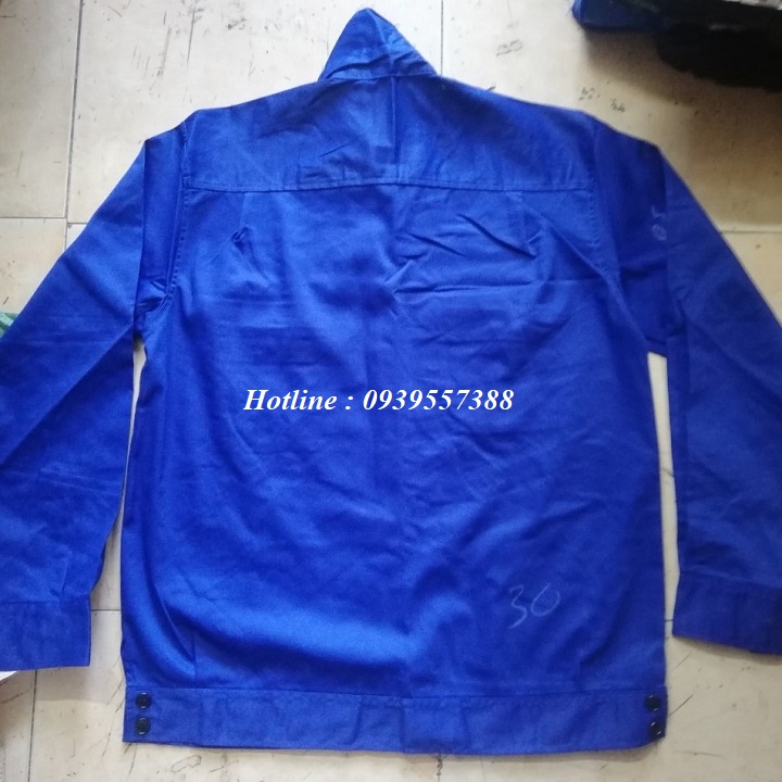 ÁO BẢO HỘ LAO ĐỘNG VẢI KAKI LOẠI 1