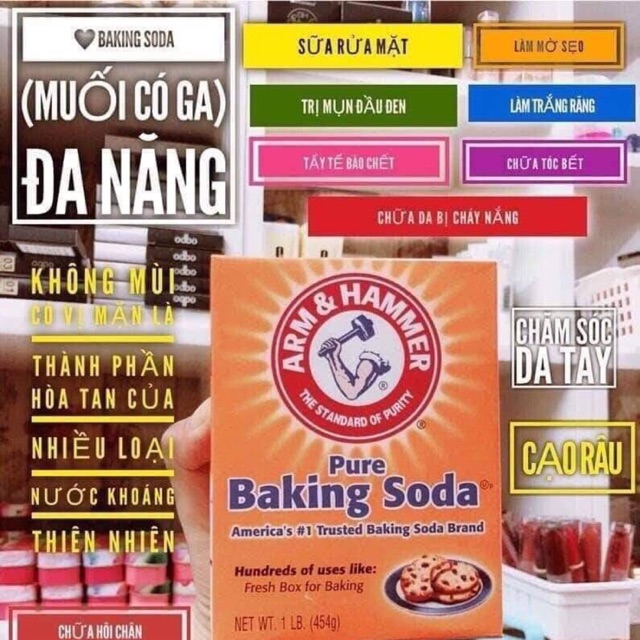❌🌿❌ Bột BAKING SODA Arm & Hammer ❌🌿❌