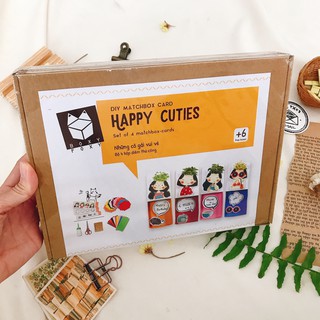 SET DIY MATCHBOX - Hộp Diêm Tự Làm Cuties