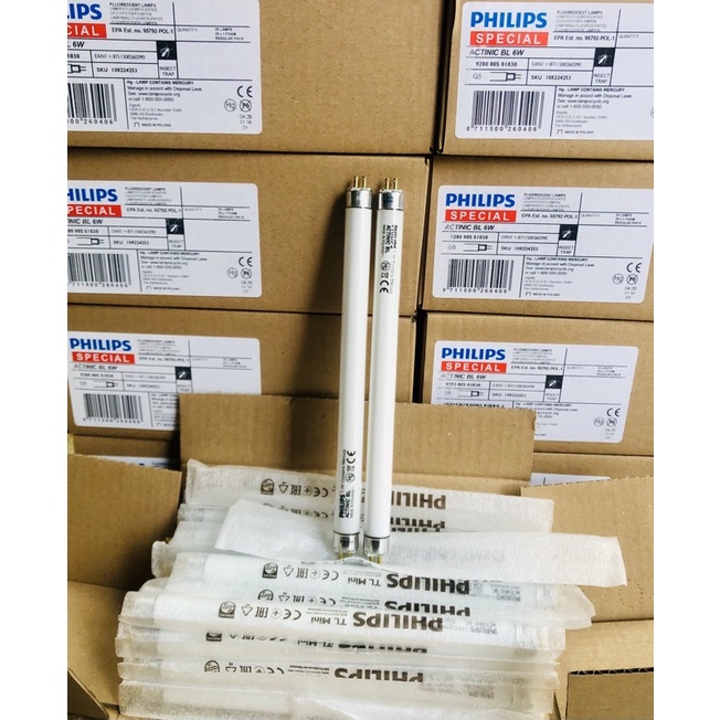 Bóng thay thế cho đèn muỗi Đại sinh 6W Chính hãng PHILIPS nhập khẩu BALAN