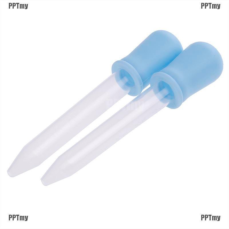 Bộ 2 Ống Hút Silicone Cho Bé Uống Thuốc