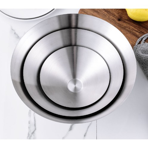 Bát Inox 1 lớp đựng Salad Sang Trọng