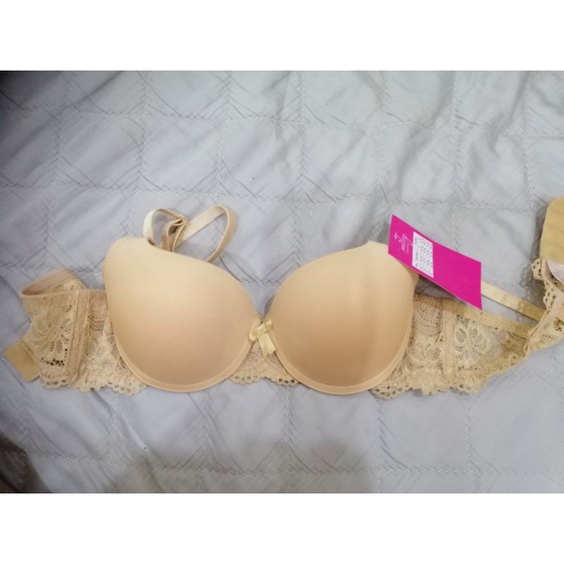 Áo lót nữ Miley Lingerie phối ren có gọng nâng ngực size 34A