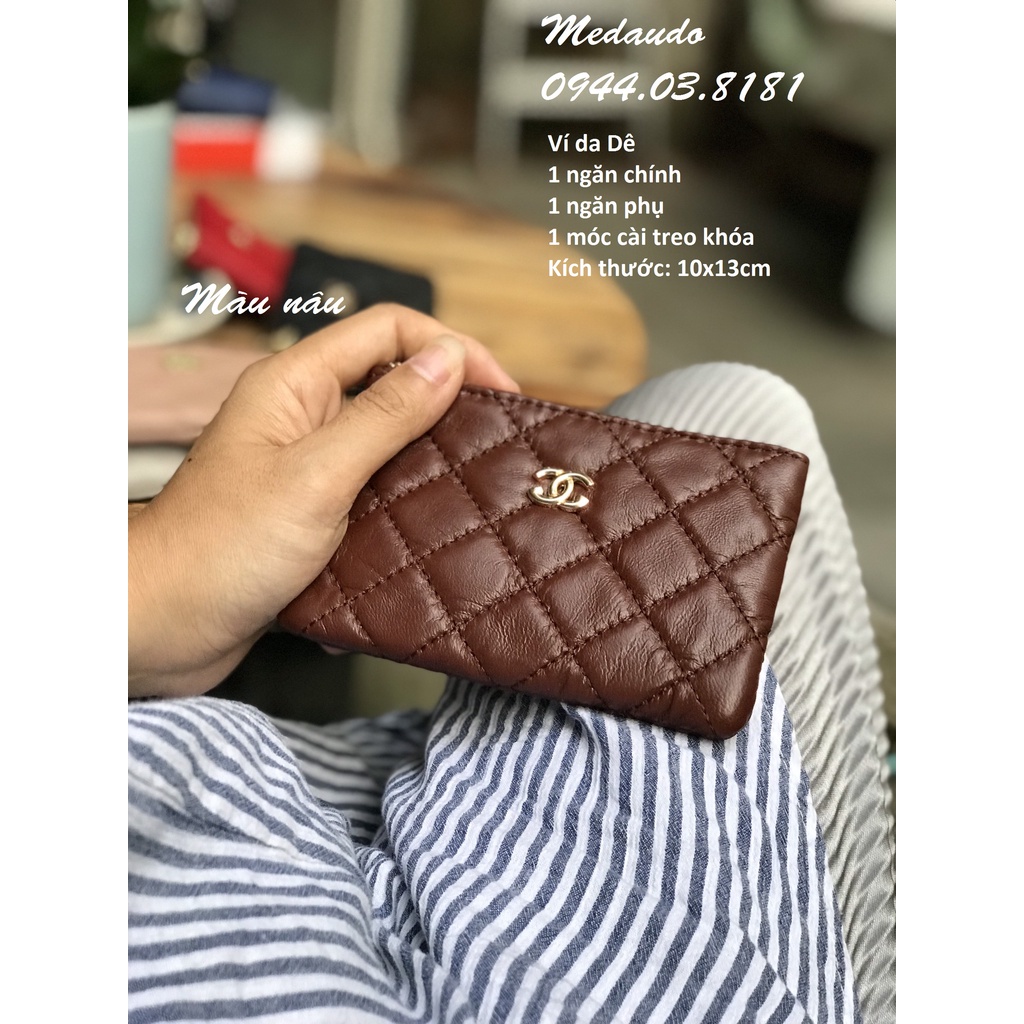 Ví da dê trần trám