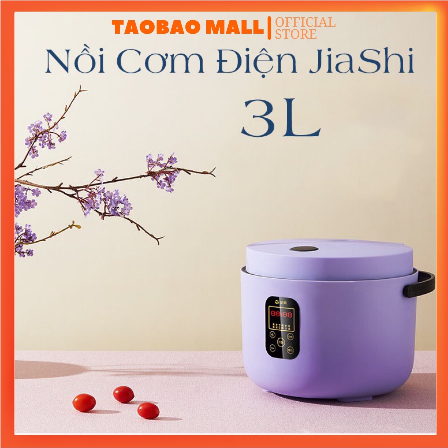 [Chính Hãng] Nồi Cơm Điện Tử Mini Đa Năng Giá Rẻ JIASHI 3L 6 Chức Năng Cho 1-3 Người Hàng Nội Địa Cao Cấp