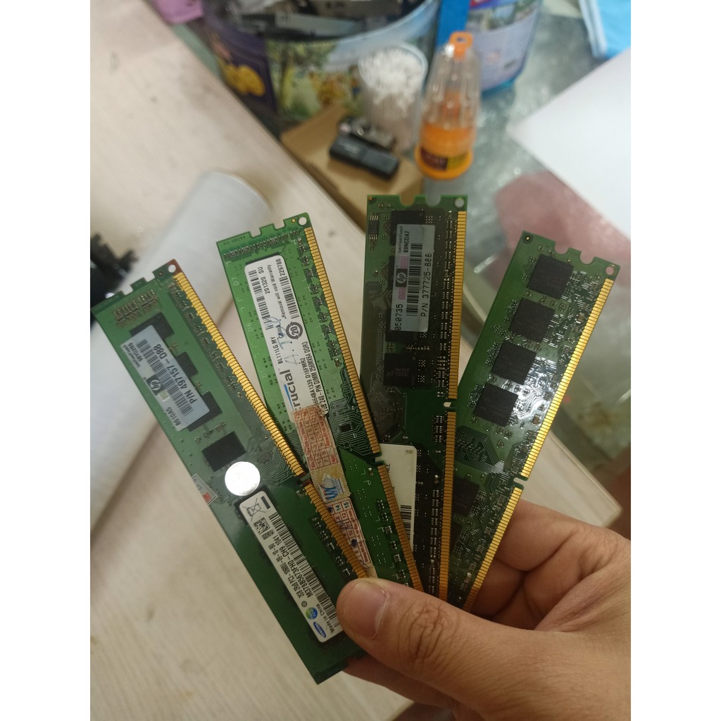 Ram DDR2 Cũ 1gb, 2gb - Còn SỬ Dụng Tốt