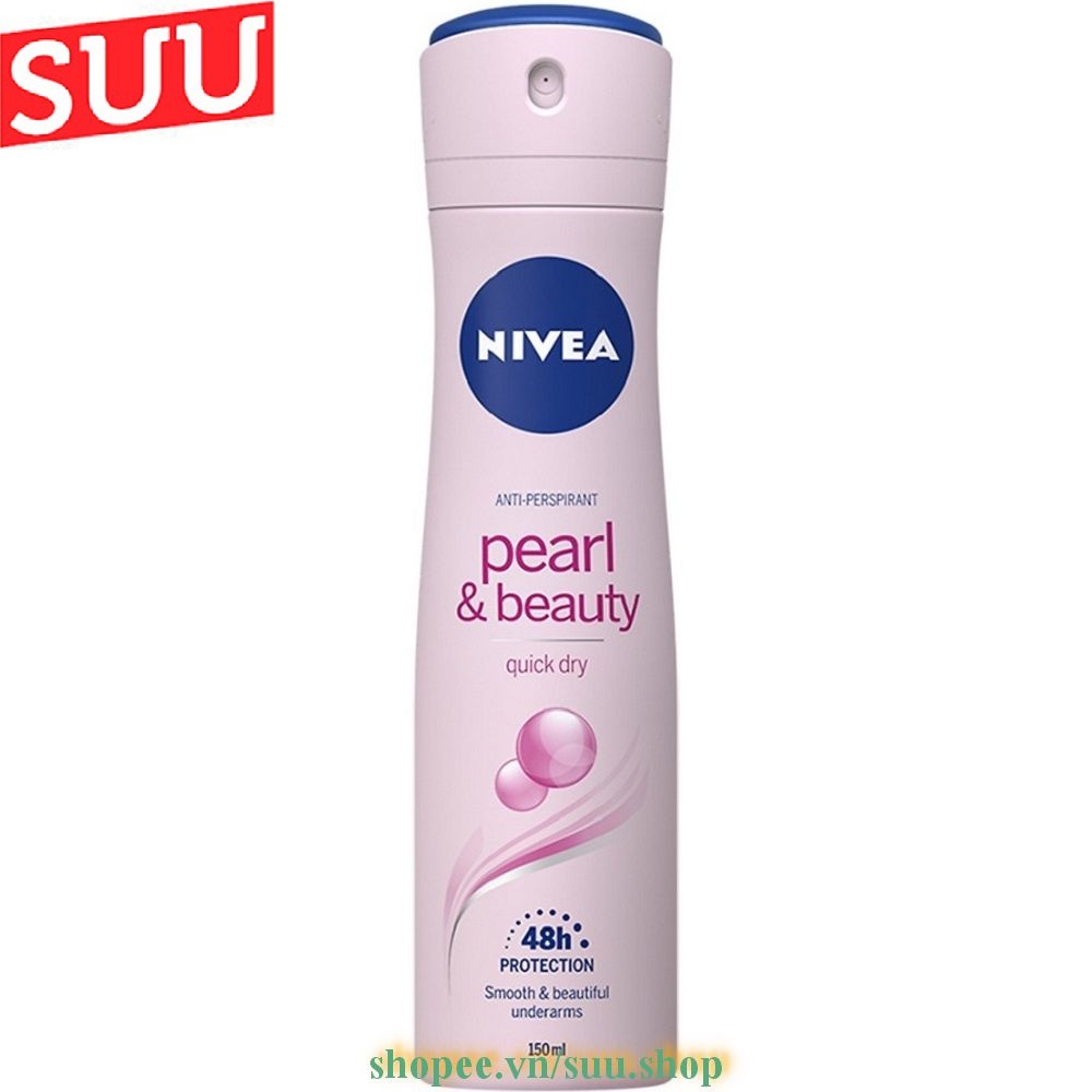 Xịt Ngăn Mùi Nữ Nivea 150ml đủ mùi suu.shop cam kết 100% chính hãng