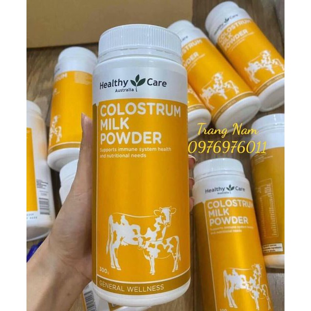 Sữa bò non Colostrum milk powder Healthy Care 300gr (Úc)