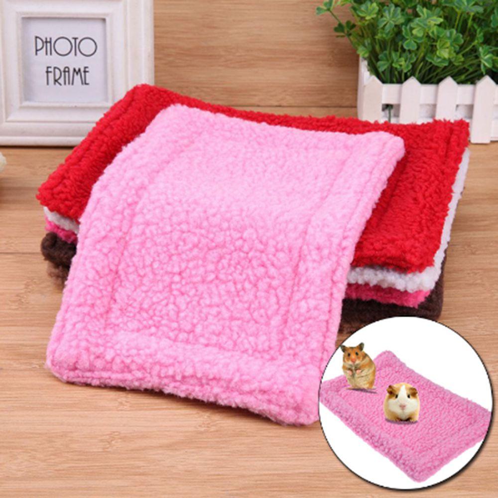 Đệm Ngủ Hai Mặt Giữ Ấm Mùa Đông Cho Chuột Hamster / Thỏ / Heo Guinea