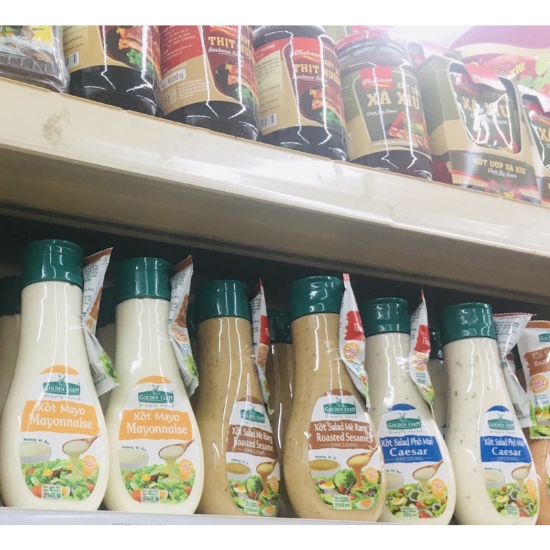 Xốt sald đủ vị Golden Farm 250ml(BC)