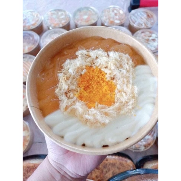 bánh bông lan trứng muối