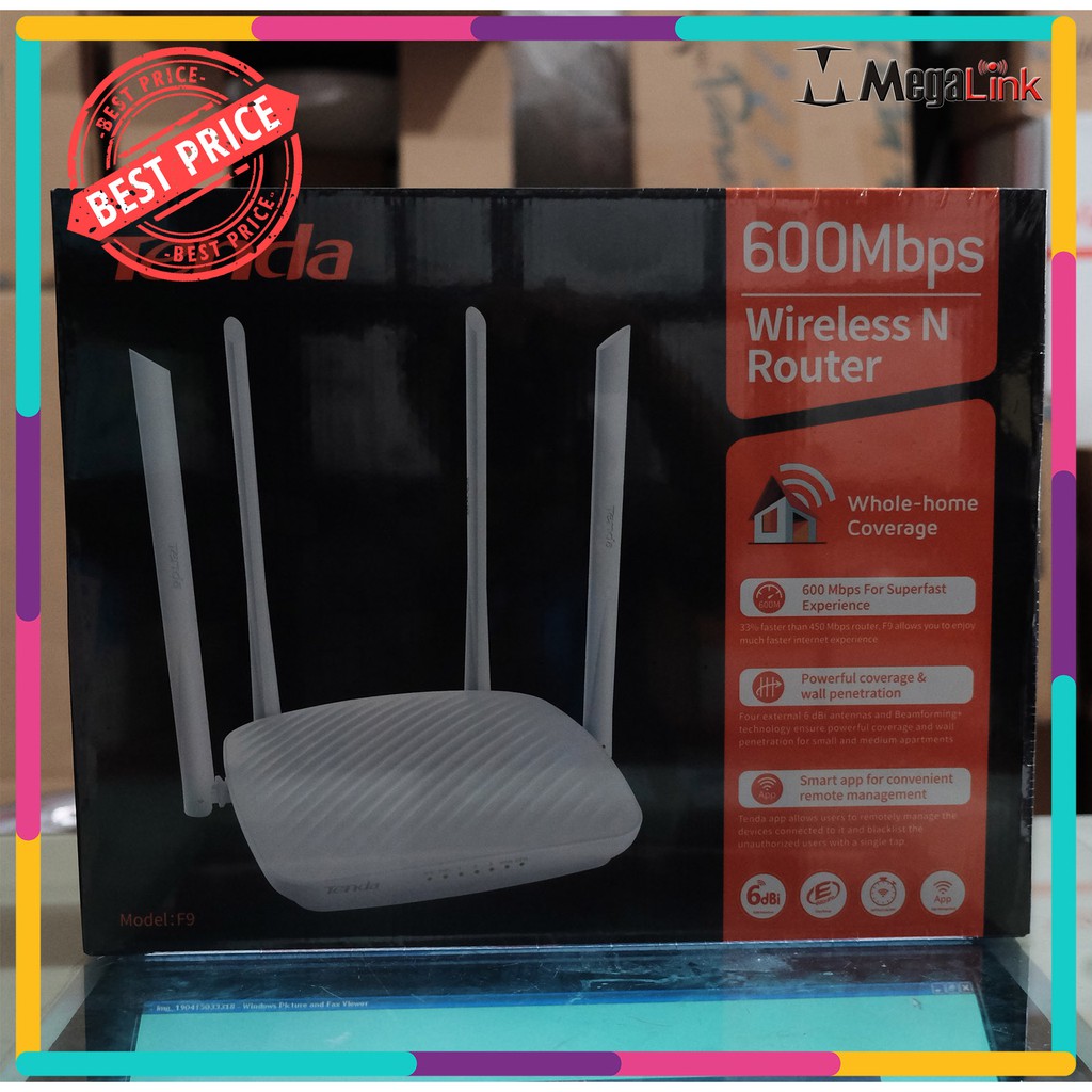 Bộ Định Tuyến Không Dây Công Suất Cao F9 600mbps | BigBuy360 - bigbuy360.vn
