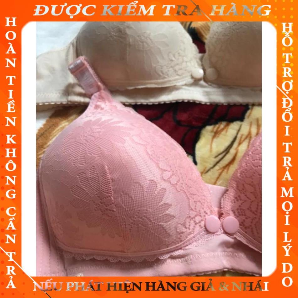 Áo Ngực Bầu, Áo Ngực Cho Con Bú Mở Ti Hàng Thái Loại Ren_Mã Ren01 dinhmoi