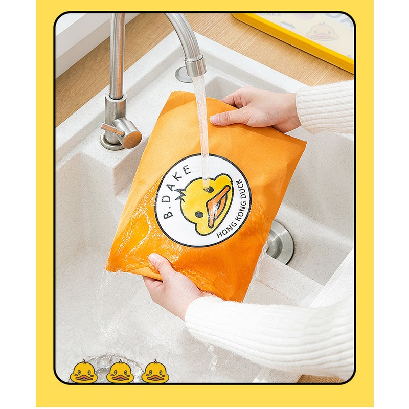 Tạp Dề Chống Thấm Nước Và Dầu In Họa Tiết Hoạt Hình Dễ Thương