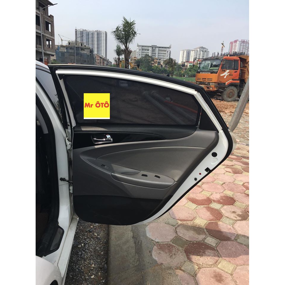 Rèm Che Nắng  Xe Hyundai Sonata 2010-2014 chống UV Hàng Loại 1 MR.ÔTÔ -Bảo Hành 2 Năm