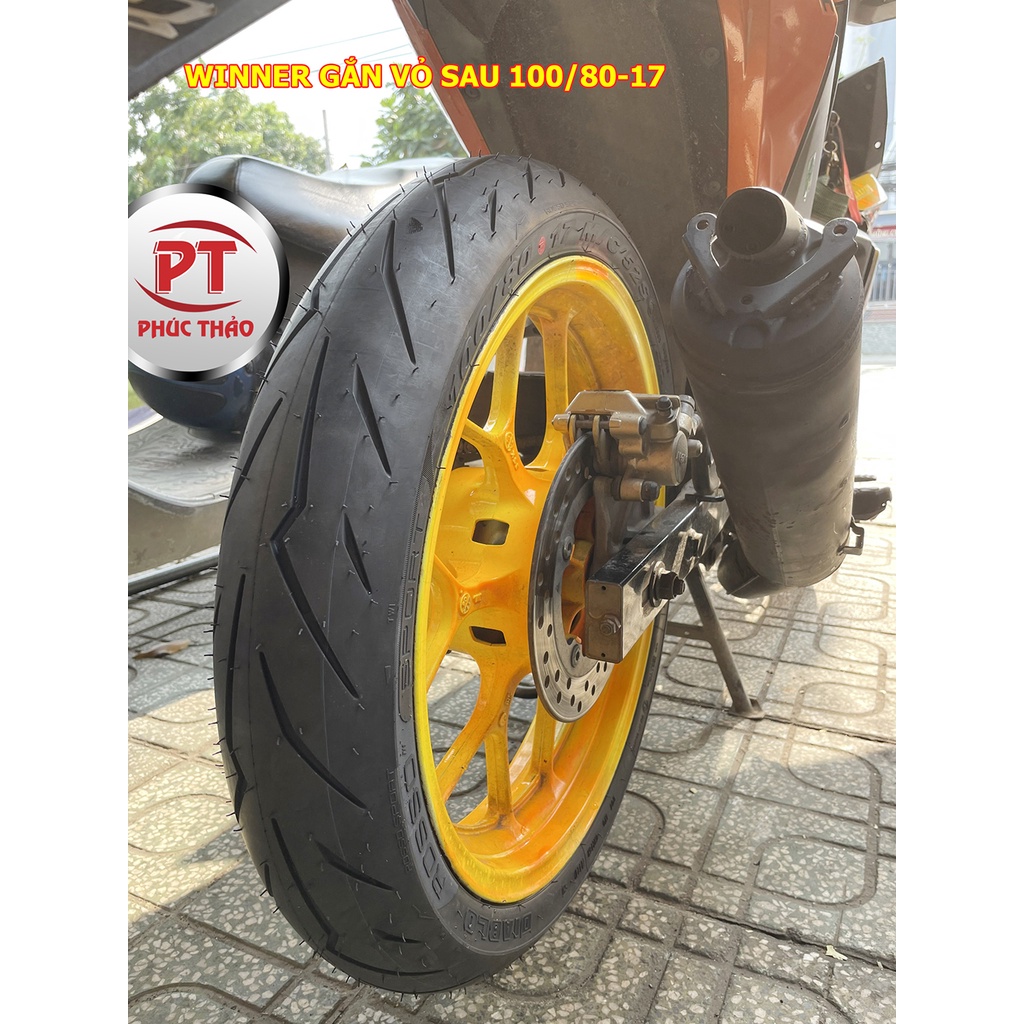 Vỏ Pirelli Diablo Rosso Sport full size niềng 14 và 17 inch cho Exciter Winner Raider Satria Sonic Airblade Vario Vision