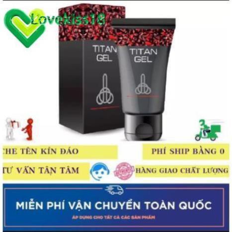 [LK18] [ Chính Hãng 100% ] Gel Nga Titan -Chính  Hãng - Gel Hộ Trợ Nam Giới ( Che Teeb Khi Giao )