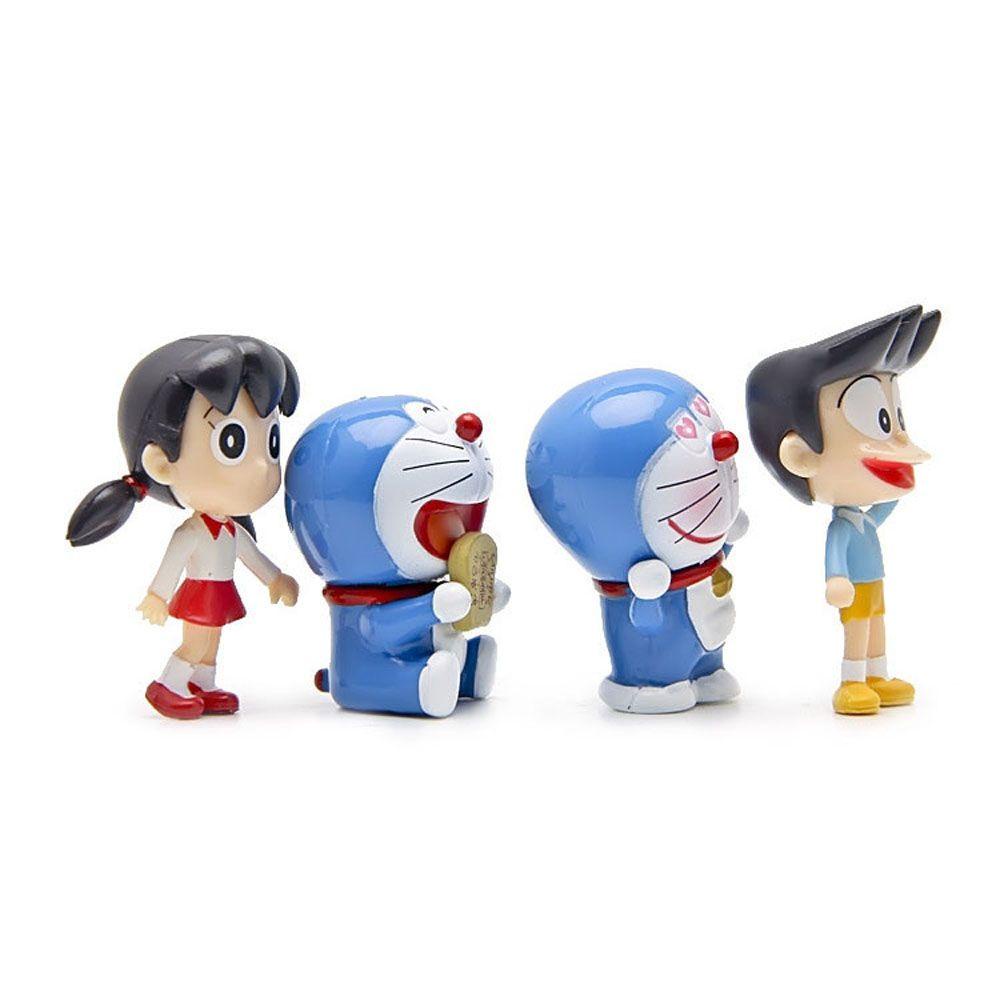 LILYES Mô Hình Nhân Vật Phim Hoạt Hình Doraemon Bằng Pvc