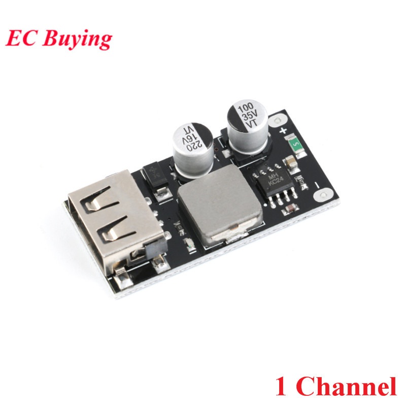 Mô đun hạ áp sạc nhanh Usb chuyên dụng từ Qc3.0 Qc2.0 Dc-Dc Dc sang Dc 5v 9v 12v 24v